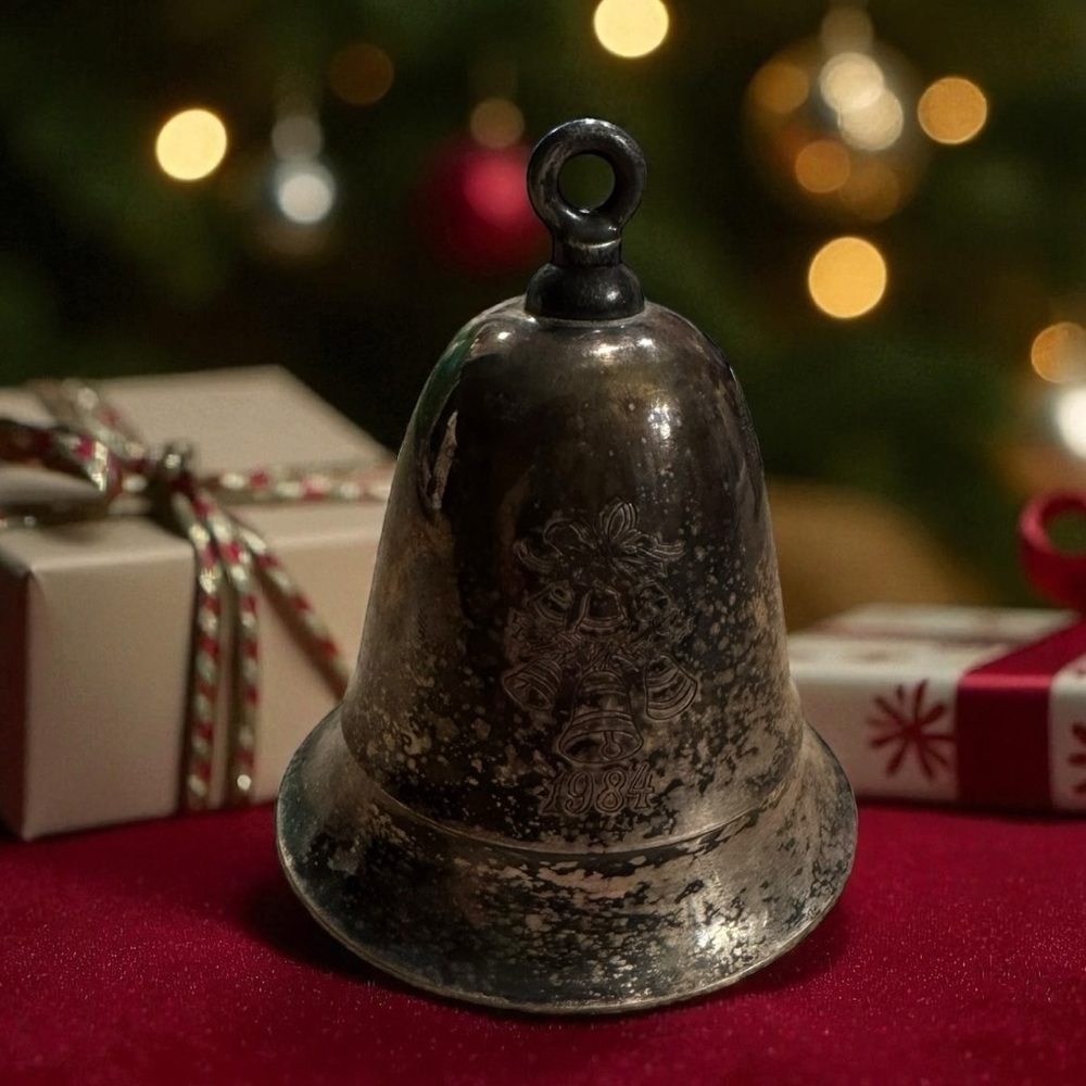 SILVER PLATE MUSICAL BELL